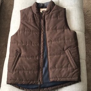 Original Weatherproof Vintage Brown Puffer Vest